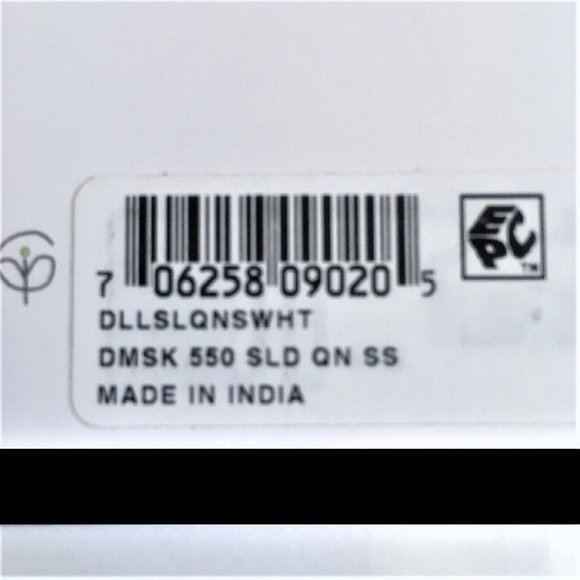 new WHITE Charter Club Damask Solid 550 TC 100% Supima Cotton Queen Sheet Set - Picture 5 of 7